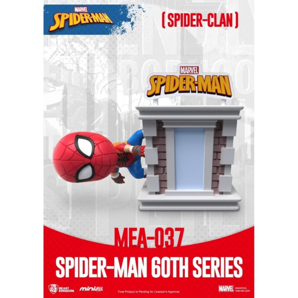 Figura Mini Egg Attack Marvel Spiderman Spider-Clan Serie 60 Aniversario