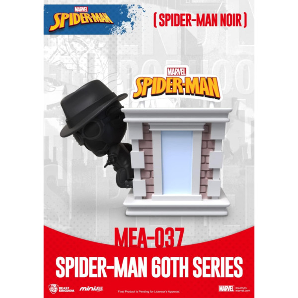 Figura Mini Egg Attack Marvel Spiderman Spider-Noir Serie 60 Aniversario