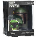 Lampara Icons Star Wars Boba Fett Casco 3D