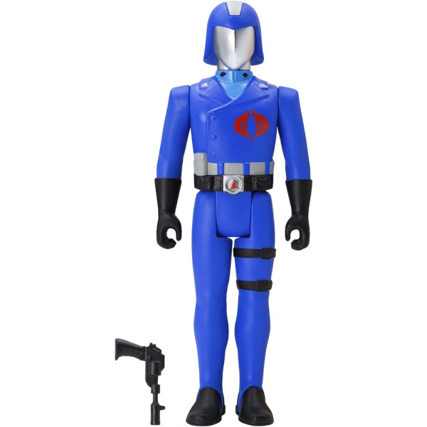 Figura Reaction Gi Joe Cobra Commander
