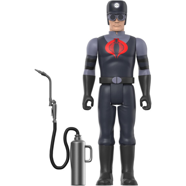 Figura Reaction Gi Joe Cobra Snakeling Factory Worker Clean-Shaven Tan