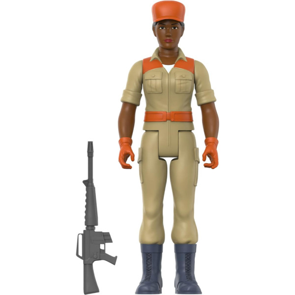 Figura Reaction Gi Joe Female Combat Engineer Short Hair Brown