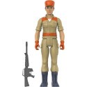 Figura Reaction Gi Joe Female Combat Engineer Bun Hair Tan