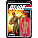 Figura Reaction Gi Joe Female Combat Engineer Bun Hair Tan