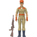 Figura Reaction Gi Joe Female Combat Engineer Ponytail Hair Tan