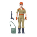 Figura Reaction Gi Joe Female Combat Engineer Bun Hair Pink