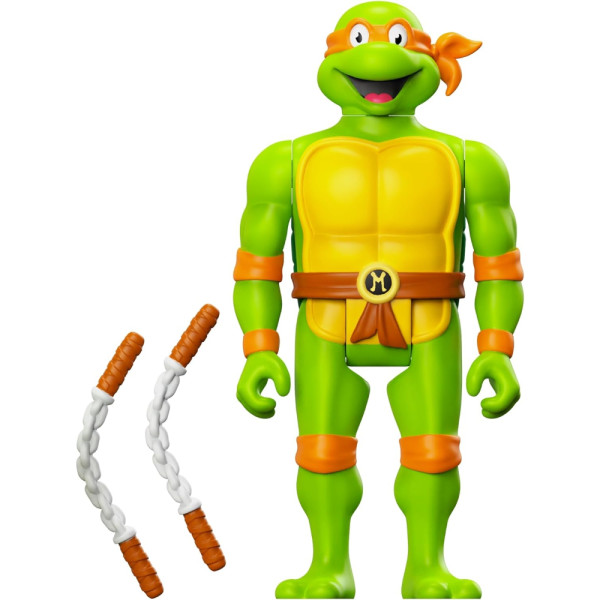 Figura Reaction Las Tortugas Ninja Michelangelo Wave 7