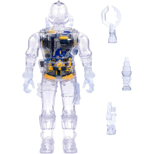 Figura Cyborg Gi Joe Cobra Bat Clear