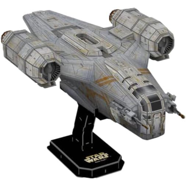 Puzzle 3D Star Wars The Mandalorian Razor Crest 130 Piezas
