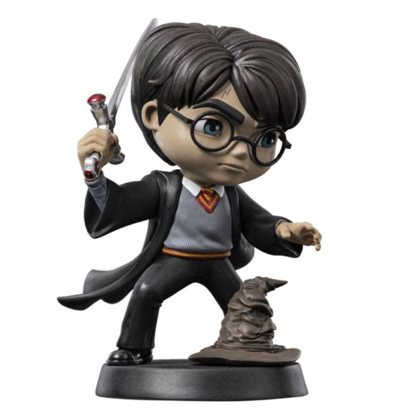 Figura Minico Harry Potter con La Espada de Gryffindor