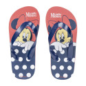 Chanclas Flip Flop Minnie Mouse Rojas y Azules Niña