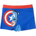 Bañador Bóxer Capitán América Azul y Rojo Niño
