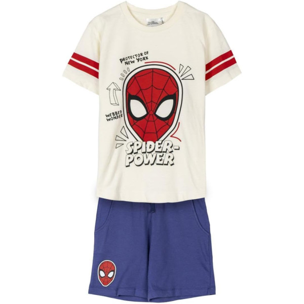 Pijama Manga Corta Spiderman Spider Power Niño