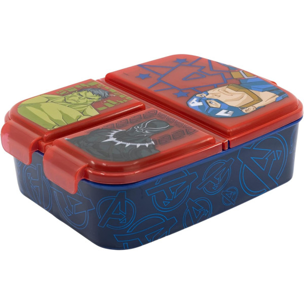 Sandwichera 3 Compartimentos Avengers Invincible
