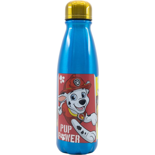 Botella de Aluminio Patrulla Canina Pup Power 600 ML