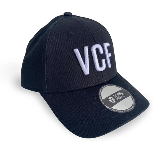 Gorra Valencia CF Negra Siglas Adulto
