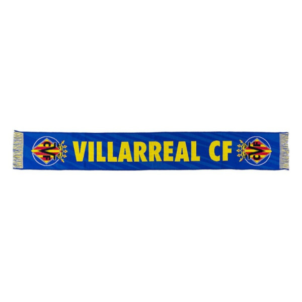 Bufanda Villarreal CF Azul Diagonales