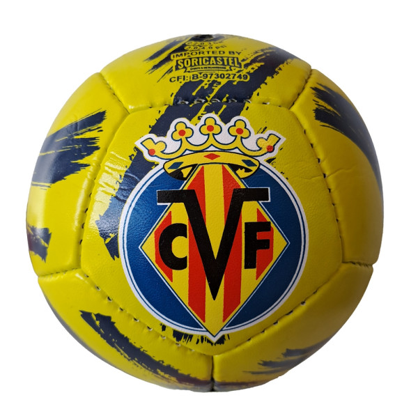 Balón Villarreal CF Grande Amarillo Brochazos