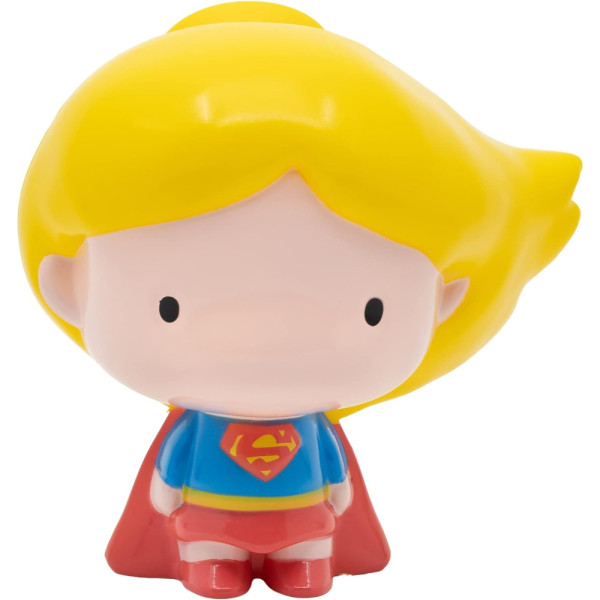 Botella Slipper 3D con Pajita SuperGirl 440 ML