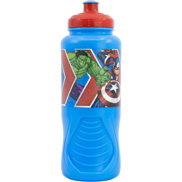 Botella Ergonómica Avengers Heraldic Army 430 ML