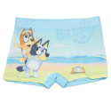 Bañador Bóxer Bluey En La Playa Azul Claro Niño