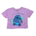 Pijama Manga Corta Stitch Dreaming Rosa Niña