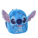 Mochila Guardería 3D Peluche Stitch Azul