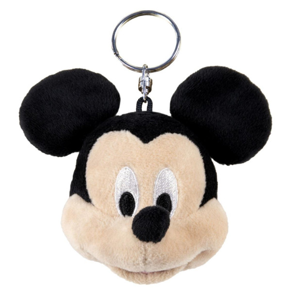 Llavero Mickey Mouse Head 3D Peluche