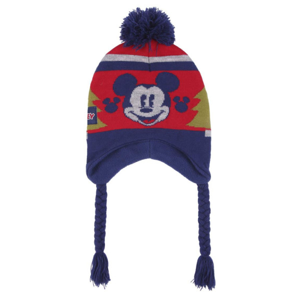 Gorro Peruano Mickey Mouse Azul Marino Niño