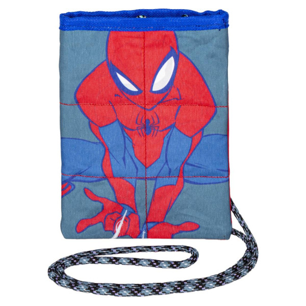 Saco de Cuerditas Spiderman Blue 18x10 CM