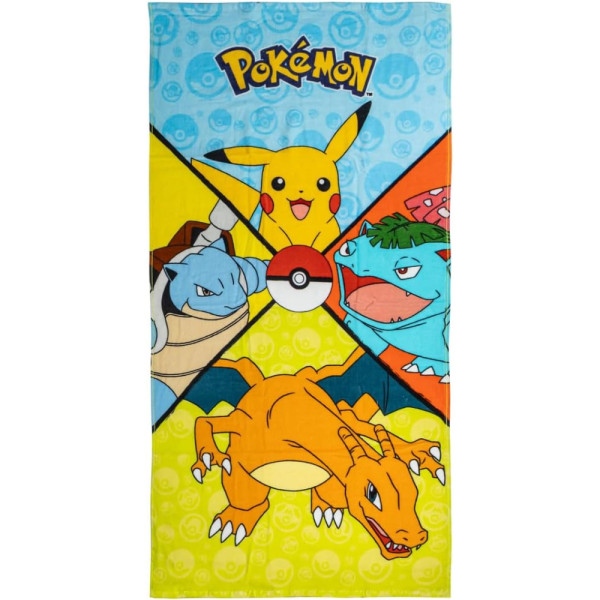 Toalla de Algodón Pokémon Battle 140x70