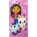 Toalla de Microfibra La Casa de Muñecas de Gabby Ameowzing Friends 140x70