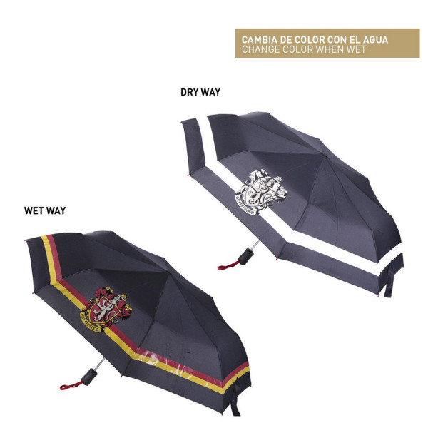 Paraguas Harry Potter Shields Cambia de Color Plegable