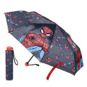 Paraguas Spiderman Negro Logos Plegable