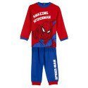 Pijama Manga Larga Spiderman Amazing Rojo Niño