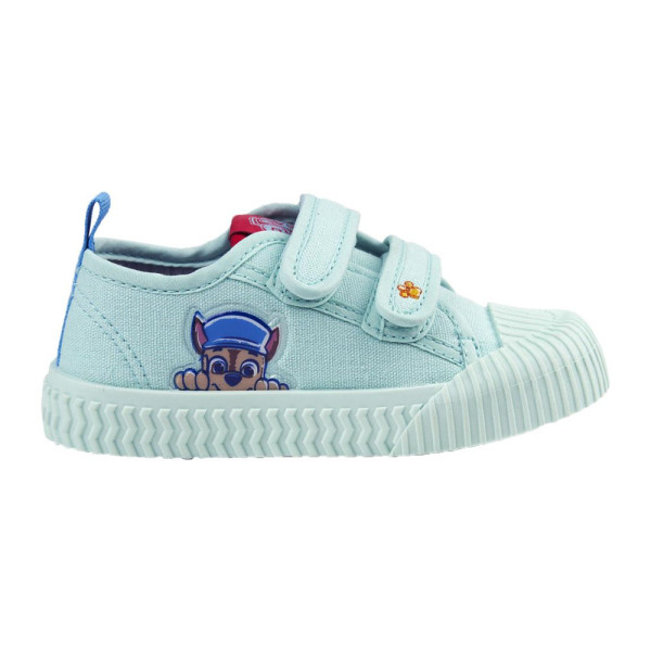 Zapatillas de Loneta Patrulla Canina Azul Celeste Niño