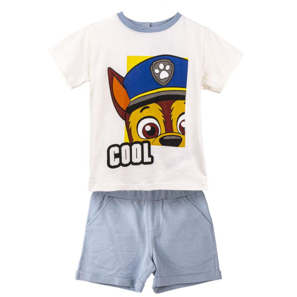 Pijama Manga Corta Patrulla Canina Chase Cool Niño
