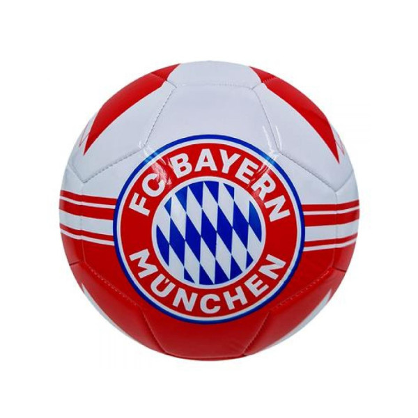 Balón Bayern Munich Grande Blanco y Rojo