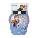 Set Gorra y Gafas Frozen y Elsa Lila Niña
