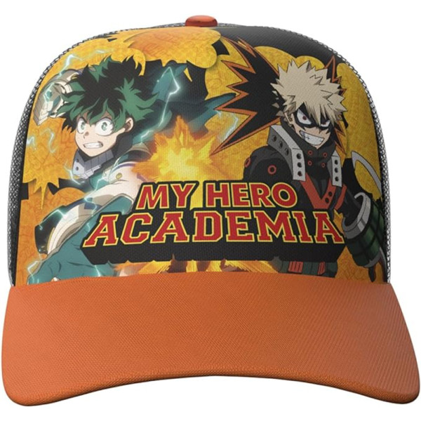 Gorra My Hero Academia Naranja Junior