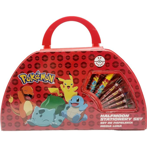 Set de Actividades Pokémon 52 Piezas en Maleta