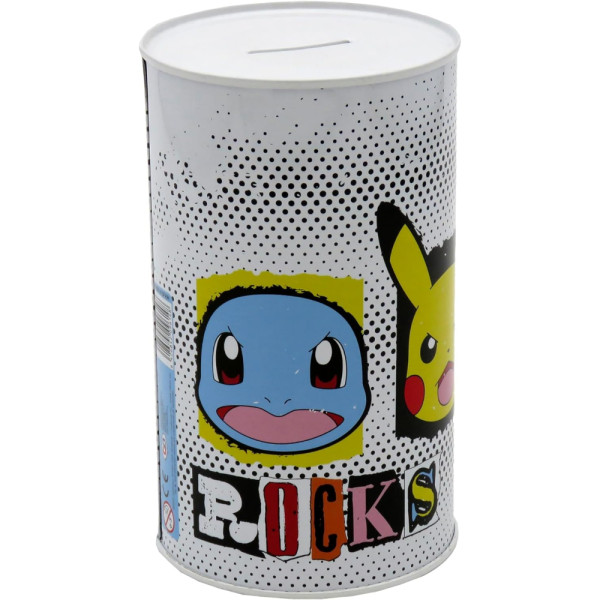 Hucha de Metal Pokémon Rocks Grande