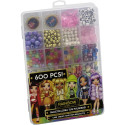 Maletín Rainbow High 600 Piezas Para Crear Tus Pulseras