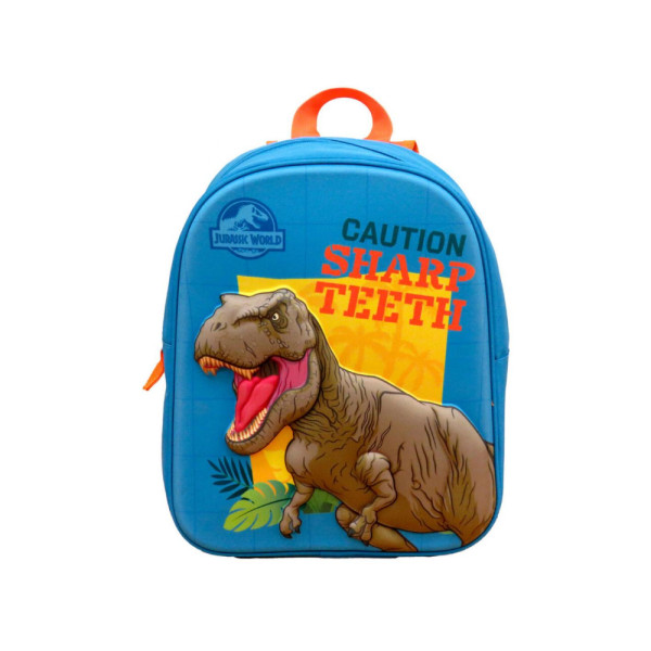 Mochila Guardería 3D Jurassic World Caution