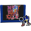Set Cartera y Llavero Sonic Prime En Caja