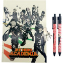 Set Diario y 2 Bolígrafos My Hero Academia en Caja
