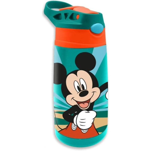 Cantimplora Acero Inoxidable Mickey Mouse 450 ML