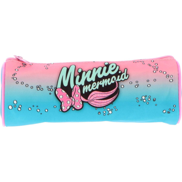 Estuche Portatodo Cilíndrico Minnie Mouse Mermaid