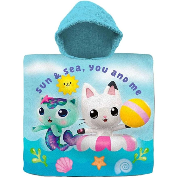 Poncho de Algodón La Casa de Muñecas de Gabby Sun and Sea