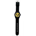 Reloj de Pulsera Avengers Analógico Negro y Amarillo